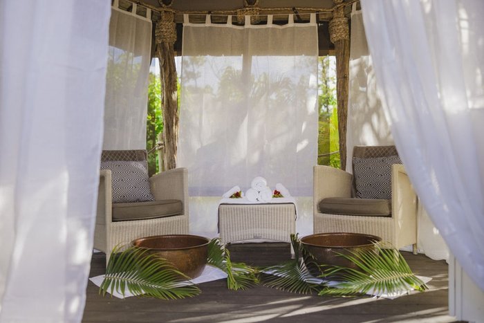 Oceanfront dining at Sea Grape Restaurant, Galley Bay Resort & Spa Antigua