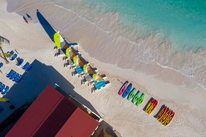 Sailing from Long Bay Beach at Pineapple Beach Club Antigua