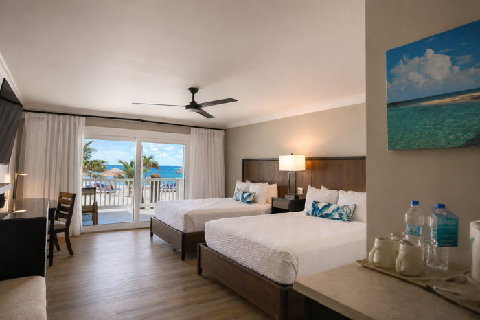 A Beachfront Room with ocean views at St. James's Club Antigua
