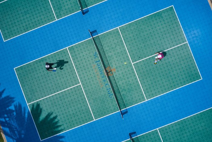 Pickleball courts at St. James's Club Antigua