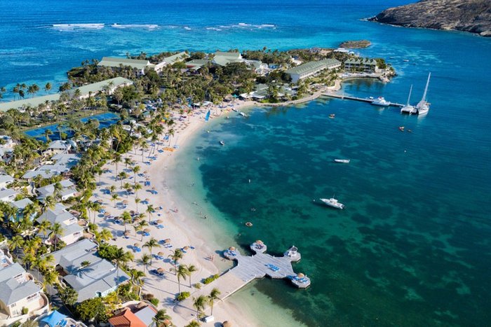 Aerial of St. James's Club & Villas Antigua