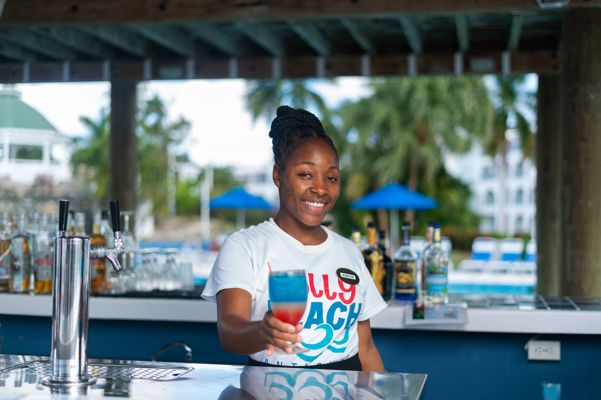 All-inclusive dining and Caribbean flavor at Jolly Beach Antigua