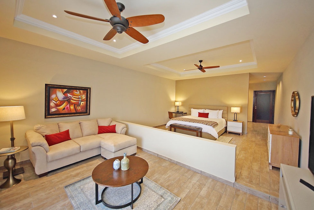 A spacious casita-style suite at Los Establos Boutique Resort Panama
