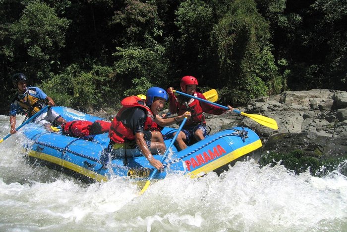 White-Water Rafting at Los Establos Boutique Resort Panama