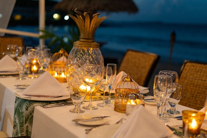 A renovated Beachfront Room steps from the sand at Pineapple Beach Club Antigua