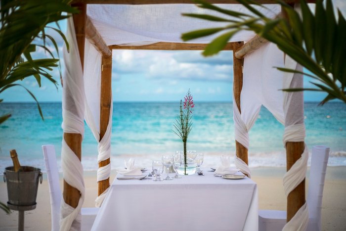 Poolside cocktails in the Caribbean sunshine at Pineapple Beach Club Antigua