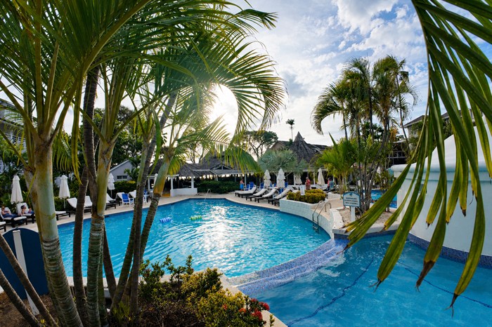 3 Tier Swimming Pool at The Club Barbados
