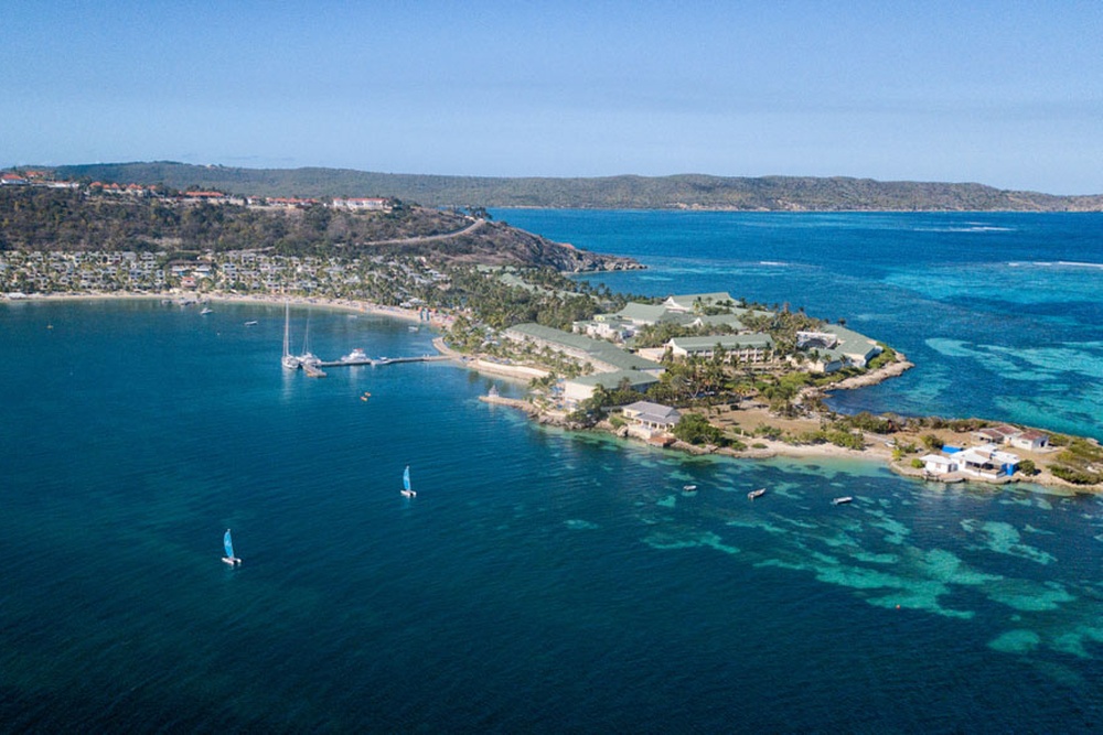 Aerial of St. James's Club & Villas Antigua